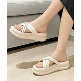 厚底サンダル ミュールサンダル 美脚夏靴 | Miniministore | 詳細画像6 