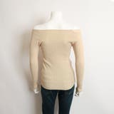 ニットトップス Vネック 肌見せ 韓国風 | Miniministore | 詳細画像15 