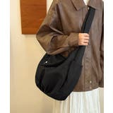 ショルダーバッグ A4大容量 ナイロン黒 | Miniministore | 詳細画像6 