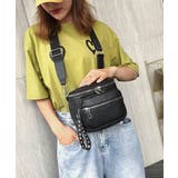 PUボディバッグ レディース 斜めがけ鞄 | Miniministore | 詳細画像7