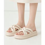 厚底サンダル クロスサンダル 美脚 夏 | Miniministore | 詳細画像14 