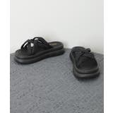 厚底サンダル クロスサンダル 美脚 夏 | Miniministore | 詳細画像18 