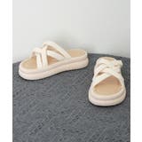 厚底サンダル クロスサンダル 美脚 夏 | Miniministore | 詳細画像20 