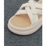 厚底サンダル クロスサンダル 美脚 夏 | Miniministore | 詳細画像22 