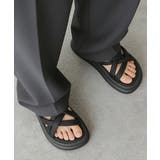 厚底サンダル クロスサンダル 美脚 夏 | Miniministore | 詳細画像6 