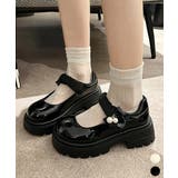 厚底ローファー レディース韓国風 美脚靴 | Miniministore | 詳細画像1