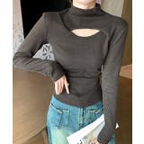 長袖Tシャツ 穴あき ハイネック 春秋冬 | Miniministore | 詳細画像19