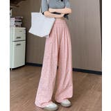 ドット柄 ワイドパンツ ハイウエスト薄手 | Miniministore | 詳細画像14 