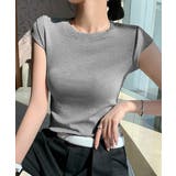 半袖Tシャツ クロップド丈 丸首 夏服 | Miniministore | 詳細画像4 