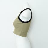 配色タンクトップ レディース ショート丈 | Miniministore | 詳細画像16