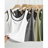 タンクトップ スクエアネック 韓国 夏服 | Miniministore | 詳細画像10 