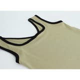 タンクトップ スクエアネック 韓国 夏服 | Miniministore | 詳細画像3 