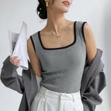 タンクトップ スクエアネック 韓国 夏服 | Miniministore | 詳細画像8 