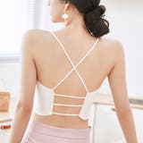 カップ付き レースキャミソール 背中あき | Miniministore | 詳細画像10