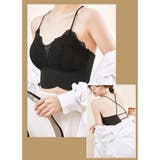 カップ付き レースキャミソール 背中あき | Miniministore | 詳細画像12