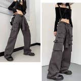 カーゴパンツ ポケット付き レディース | Miniministore | 詳細画像8