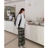 ワイドパンツ チェック柄 レディース | Miniministore | 詳細画像8