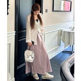 サテンスカート ロングスカート 無地 | Miniministore | 詳細画像18 