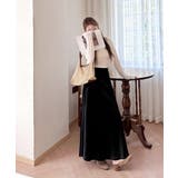 サテンスカート ロングスカート 無地 | Miniministore | 詳細画像4 