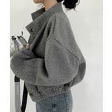 ショート丈ジャケット レディース 無地 | Miniministore | 詳細画像18 