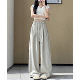 ワイドパンツ ハイウエスト リラックス | Miniministore | 詳細画像9 