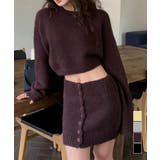 ニットセットアップ セーター スカート | Miniministore | 詳細画像1 