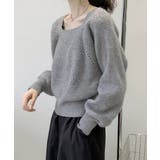 ニットトップス レディース 無地 | Miniministore | 詳細画像13