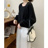 ニットトップス レディース 無地 | Miniministore | 詳細画像15