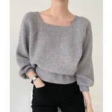 ニットトップス レディース 無地 | Miniministore | 詳細画像5