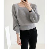 ニットトップス レディース 無地 | Miniministore | 詳細画像7