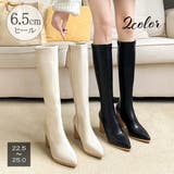 ロングブーツ レディース 太ヒール | Miniministore | 詳細画像1