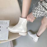 ショートブーツ フルジップブーツ 美脚 | Miniministore | 詳細画像8