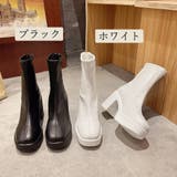ショートブーツ ブーティー ハイヒール | Miniministore | 詳細画像2