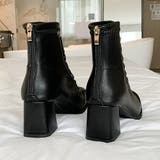 ショートブーツ 秋冬 レディース 韓国 | Miniministore | 詳細画像12