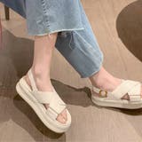 厚底 クロスベルト サンダル レディース | Miniministore | 詳細画像6
