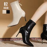 ハイヒールブーツ 裏起毛 レディース韓国 | Miniministore | 詳細画像1