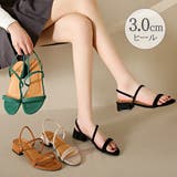 ストラップサンダル 2way 美脚 韓国 | Miniministore | 詳細画像1 
