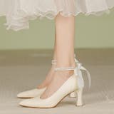 パンプス ハイヒール アンクルストラップ | Miniministore | 詳細画像6