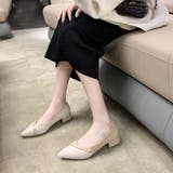 パンプス ポインテッドトゥ 配色 韓国 | Miniministore | 詳細画像9