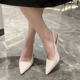 パンプス ポインテッドトゥ 太ヒール | Miniministore | 詳細画像9