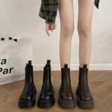 サイドゴアブーツ ショートブーツ 厚底 | Miniministore | 詳細画像13