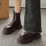 サイドゴアブーツ ショートブーツ 厚底 | Miniministore | 詳細画像9