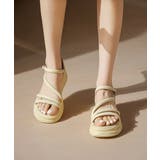 厚底サンダル ストラップ靴 夏 韓国風 | Miniministore | 詳細画像14