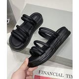 ミュールサンダル 厚底 ストラップ 夏靴 | Miniministore | 詳細画像12