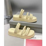ミュールサンダル 厚底 ストラップ 夏靴 | Miniministore | 詳細画像13