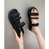 ミュールサンダル 厚底 ストラップ 夏靴 | Miniministore | 詳細画像5
