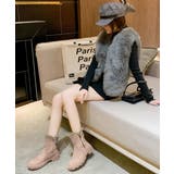 ファーブーツ 厚底 ショートブーツ 秋冬 | Miniministore | 詳細画像12