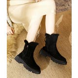ファーブーツ 厚底 ショートブーツ 秋冬 | Miniministore | 詳細画像3