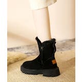 ファーブーツ 厚底 ショートブーツ 秋冬 | Miniministore | 詳細画像4