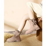 ファーブーツ 厚底 ショートブーツ 秋冬 | Miniministore | 詳細画像7